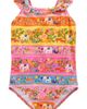 Mini Boden Mini Boden Kids' Frill Strap One-Piece Swimsuit - 1