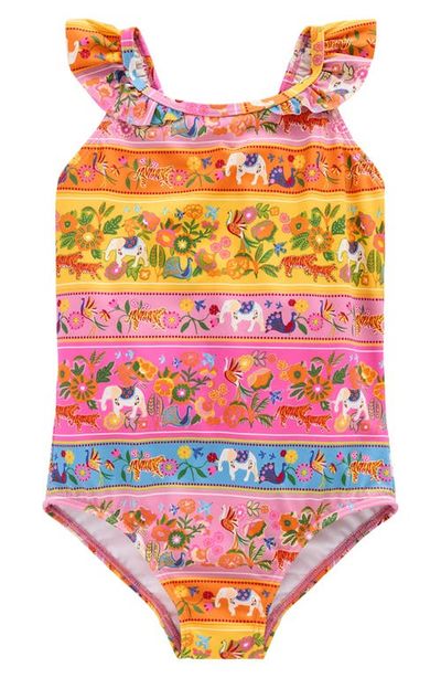 Mini Boden Mini Boden Kids' Frill Strap One-Piece Swimsuit