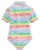 Mini Boden Mini Boden Kids' Front Zip Short Sleeve Swimsuit - 2