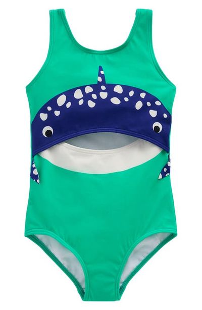 Mini Boden Mini Boden Kids' Fun Cutout One-Piece Swimsuit