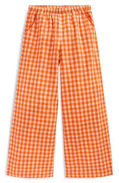 Mini Boden Mini Boden Kids' Gingham Cotton Pants