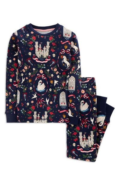 Mini Boden Mini Boden Kids' Glow-in-the-Dark Fitted Two-Piece Pajamas