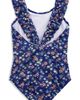 Mini Boden Mini Boden Kids' Hallie Frill Strap One-Piece Swimsuit - 2