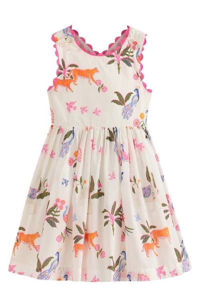 Mini Boden Mini Boden Kids' Harper Cross Back Cotton Jersey Dress