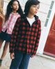 Mini Boden Mini Boden Kids' Hooded Buffalo Check Shirt - 2