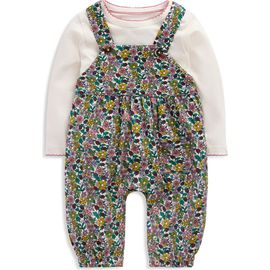 Mini Boden Mini Boden Kids' Jersey Dungarees & T-Shirt Set