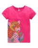 Mini Boden Mini Boden Kids' Jungle Puff Sleeve Top - 1