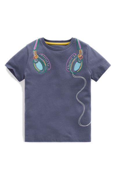 Mini Boden Mini Boden Kids' Linear Stitch T-Shirt