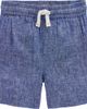 Mini Boden Mini Boden Kids' Linen & Cotton Shorts - 1