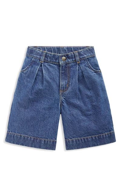 Mini Boden Mini Boden Kids' Longer Length Denim Shorts