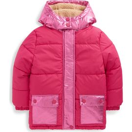 Mini Boden Mini Boden Kids' Metallic Puffer Jacket