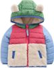 Mini Boden Mini Boden Kids' Mixed Media Hooded Jacket - 1