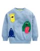 Mini Boden Mini Boden Kids' Monster Bouclé Appliqué Sweatshirt - 1