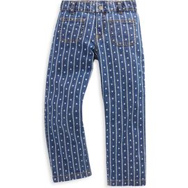 Mini Boden Mini Boden Kids' Patch Heart Straight Leg Jeans 