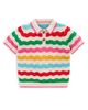 Mini Boden Mini Boden Kids' Pointelle Stitch Polo - 1