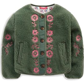 Mini Boden Mini Boden Kids' Pretty Faux Shearling Jacket