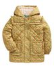 Mini Boden Mini Boden Kids' Pretty Quilted Faux Shearling Lined Coat - 1