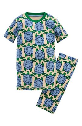 Mini Boden Mini Boden Kids' Print Fitted Two-Piece Cotton Pajamas