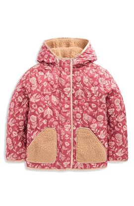 Mini Boden Mini Boden Kids' Quilted Borg Padded Jacket