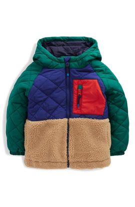 Mini Boden Mini Boden Kids' Quilted Fleece Jacket