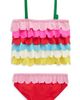 Mini Boden Mini Boden Kids' Ruffle UPF 50+ Two-Piece Swimsuit - 2