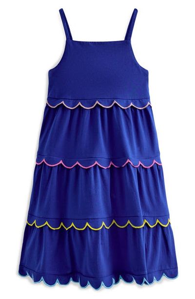 Mini Boden Mini Boden Kids' Scallop Cotton Jersey Sundress