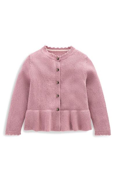 Mini Boden Mini Boden Kids' Sparkle Peplum Cardigan