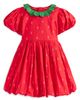 Mini Boden Mini Boden Kids' Strawberry Bubble Hem Poplin Dress - 1