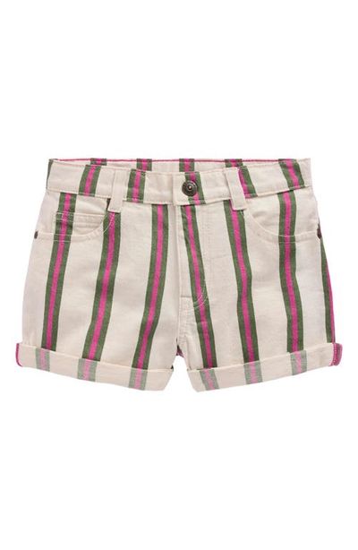 Mini Boden Mini Boden Kids' Stripe Denim Shorts