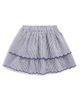 Mini Boden Mini Boden Kids' Stripe Embroidered Tiered Cotton Skirt - 1
