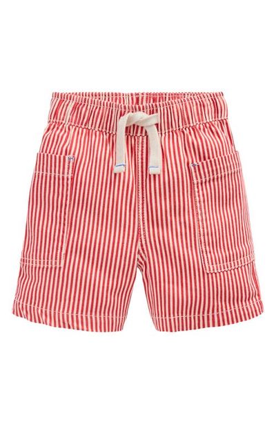 Mini Boden Mini Boden Kids' Stripe Stretch Cotton Shorts
