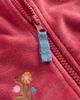 Mini Boden Mini Boden Kids' Velour Zip-Through Hoodie - 3