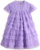 Mini Boden Mini Boden Kids' Winnie Tiered Tulle Dress - 1