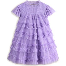 Mini Boden Mini Boden Kids' Winnie Tiered Tulle Dress