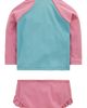 Mini Boden Mini Boden Long Sleeve Two-Piece Rashguard Swimsuit - 2