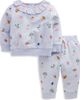 Mini Boden Mini Boden Ruffle Neck Sweat Set - 1