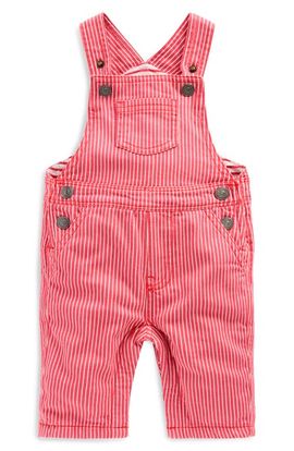 Mini Boden Mini Boden Stripe Cotton Overalls