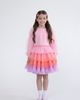 Mini Celebrities Mini Celebrities Pink Poppy Tiered Tulle Sweatshirt & Skirt Set - 2