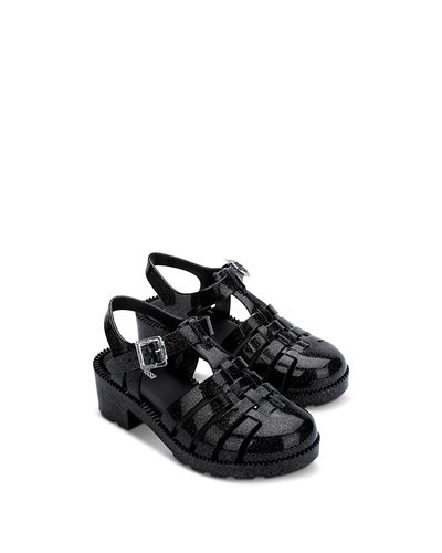 Mini Melissa Mini Melissa Girls' Possession Heel Glitter Sandals Toddler, Little Kid, Big Kid