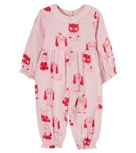 Mini Rodini Mini Rodini Baby printed cotton jumpsuit