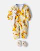 Mini Rodini Mini Rodini Baby printed fleece onesie - 2