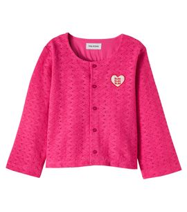 Mini Rodini Mini Rodini Crochet cotton cardigan