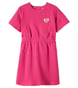 Mini Rodini Mini Rodini Crochet cotton dress
