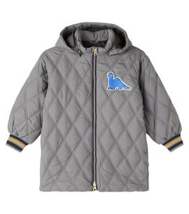 Mini Rodini Mini Rodini Dino quilted coat