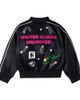 Mini Rodini Mini Rodini Embroidered satin varsity jacket - 2