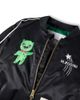 Mini Rodini Mini Rodini Embroidered satin varsity jacket - 3