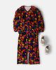Mini Rodini Mini Rodini Floral cotton velvet wide-leg pants - 2