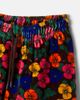 Mini Rodini Mini Rodini Floral cotton velvet wide-leg pants - 4