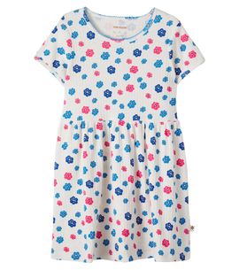 Mini Rodini Mini Rodini Floral pointelle cotton dress