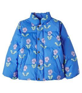 Mini Rodini Mini Rodini Floral puffer jacket